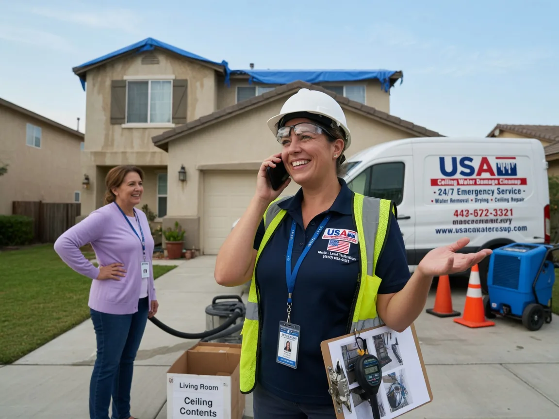Ceiling Water Damage Restoration Ingraham, IL FAQs